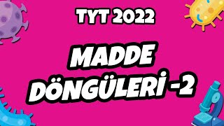 TYT Biyoloji  Madde Döngüleri 2  TYT Biyoloji 2022 hedefekoş [upl. by Akimas178]