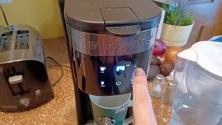 Farberware KCup Touch Single Serve Coffee Maker Review [upl. by Chap]