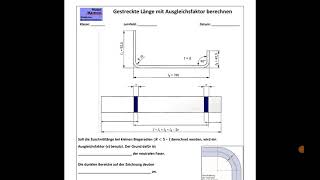 Gestreckte Länge 3 Ausgleichsfaktor [upl. by Elamrej575]