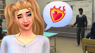 Can my sim woohoo a Teacher at school  Sims 4 Teacher woohoo [upl. by Mapes]