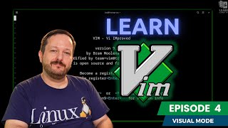 Learn How to Use the Vim Text Editor Episode 4  Visual Mode [upl. by Arliene]