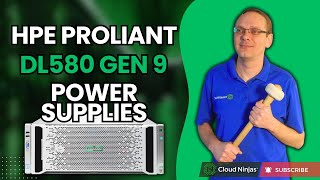 HPE DL580 ProLiant Gen9 Server Power Supplies Overview  Options  How to Install HotPlug In [upl. by Necila305]