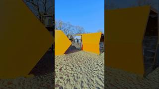 Toronto Woodbine Beach Winter Station Arts toronto beach travel woodbinebeach art [upl. by Akemal]