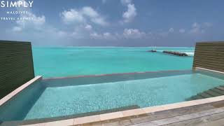 Maldives Luxury Resort Tour  Pool Water Villa  Dhigufaru Island Resort [upl. by Matlick]