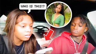 HAVING HER BESTFRIEND BLOW MY PHONE UP CHEATING PRANK GONE WRONG [upl. by Ettennil]