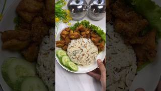 Ayam karage nasi daun jeruk cocok untuk ide bekal anak dan suami [upl. by Draned]