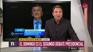 El domingo es el segundo debate presidencial [upl. by Normie]