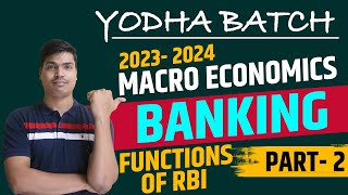 Money amp Banking class 12 Macro economics Part 2  Functions of central bank in Easy way cbse2024 [upl. by Chris836]