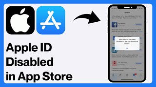 How to FIX Your account has been disabled in the App Store amp iTunes on iPhone  iPad 2024 [upl. by Oinigih776]