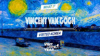 WHAT IF VINCENT VAN GOGH VISITED KOREA AIpainting BeautifulKorea VisitKoreaYear [upl. by Sussna]