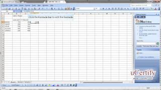 Insert And Edit A Formula Using Cell Reference And Function [upl. by Searle]