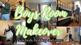 NEW ROOM MAKEOVER  BOYS ROOM MAKEOVER  NEW DECOR [upl. by Peterson193]