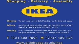 IKEA Pax Wardrobe with Hinged Doors Assembly Instructions PICKDROPGO lakeside wembley tottenham [upl. by Abernon431]