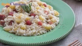 Risotto mele e speck [upl. by Bogie]