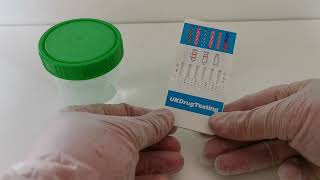 How to do a panel ultra sensitive drug testing kit [upl. by Adnoloy]