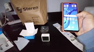 Unboxing de Sensor de temperatura y humedad Steren wifi [upl. by Manton]