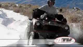 ATV Television Test  2016 Kawasaki Brute Force 750 EPS [upl. by Aneleh]