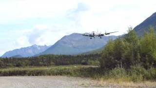 Everts Air Fuel Landing at Port Alsworth [upl. by Jens]