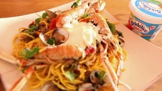 Recette  Linguines à la Sicilienne par Bridélice [upl. by Anaujit]