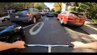 Bike ride in NYC traffic nyc bike ride youtube [upl. by Nereids]