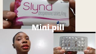 Slynd mini pill birth control review Progesterone only [upl. by Andrus]