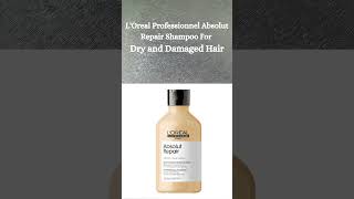 Review Of LOreal Professionnel Absolut Repair Shampoo For Dry and Damaged Hair [upl. by Aisirtap]