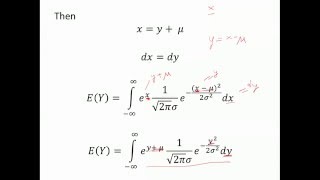 Expectation of LogNormal Variable [upl. by Nnauol]