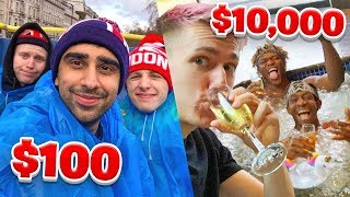 SIDEMEN 10000 VS 100 HOLIDAY [upl. by Aennyl]