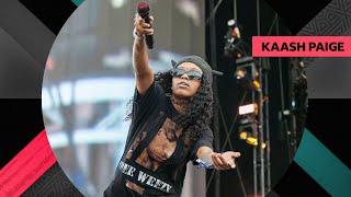 Kaash Paige  Love Songs Wireless Festival 2022 [upl. by Olia677]