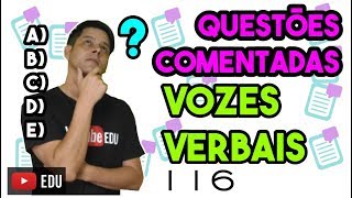 Questão 116 Vozes verbais [upl. by Pinckney811]