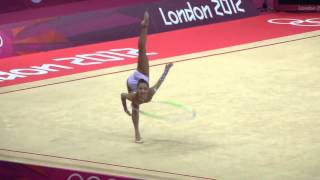 SON Yeon Jae London Olympics 2012 Individual Final Hoops 손연재 [upl. by Jago7]