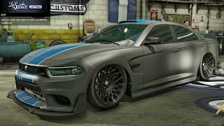 GTA 5  DLC Vehicle Customization  Bravado Buffalo STX Dodge Charger Hellcat [upl. by Tillford]