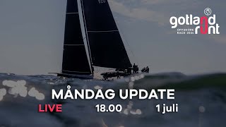 Race Update Måndag 1800  Gotland Runt 2024 [upl. by Tnelc]