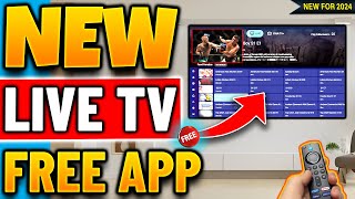 🔴 New Streaming App For 2024 With No ADS [upl. by Akemot]