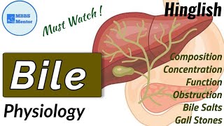 Bile  Composition amp Function  Gastric Physiology [upl. by Muryh]