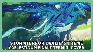 Stormterror Dvalins Theme Metal Remix Caelestinum Finale Termini Genshin Impact  原神  원신 OST [upl. by Idoux]