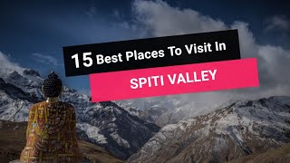 15 Best Places To Visit In Spiti Valley  Himachal Pradesh  Eventskite [upl. by Alamaj]