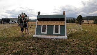 REPAIRING the COOP after an INTENSE FAST MOVING STORM hits the homestead [upl. by Ayian]