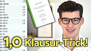 Trotz WENIG LERNEN eine 10 schreiben KlausurTrick für Bestnoten [upl. by Isleen]