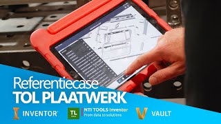 Tol Plaatwerk automatiseert met Autodesk Inventor NTI TOOLS en Vault [upl. by Beetner]