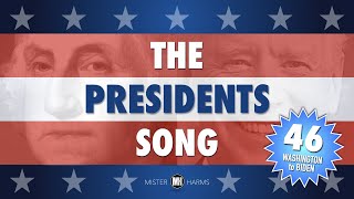 The Presidents Song 46  Sing the names of every United States President Celebrate Presidents Day [upl. by Arral921]