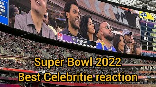 super Bowl 2022 best celebrities reaction [upl. by Bennir]