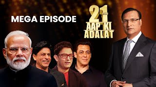 Aap Ki Adalat में जब एक साथ आये PM Modi Shahrukh Khan Salman Khan और Amir Khan  Rajat Sharma [upl. by Sura578]