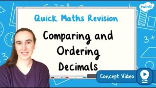 How Do You Compare and Order Decimals  KS2 Maths Concept for Kids [upl. by Darelle]