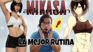 La MEJOR RUTINA para MARCAR ABDOMEN Rutina de MIKASA según Internet [upl. by Arbmik203]