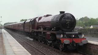 The Pennine Limited  25th May 2019  LMS 6201 Princess Elizabeth  Ribblehead amp Appleby [upl. by Claiborne]