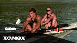 Perfect Rowing Technique with the Canadian Olympic Rowing Team  Gillette World Sport [upl. by Remus]