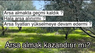 Arsa almakta geçmi kaldık Hala arsa alınırmı [upl. by Elumas641]