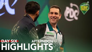 BATTLING BACK  Day Six Afternoon Highlights  202324 Paddy Power World Darts Championship [upl. by Bopp]