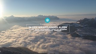 Alle Winterfreuden in den Waadtländer Alpen [upl. by Akimaj]